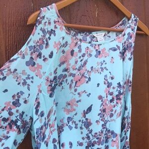 Ariat Cold Shoulder Floral Blouse